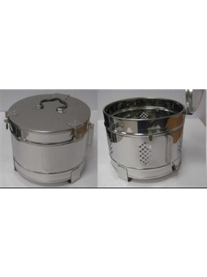 Yamato Sterilizers Accesories, Stainless Solid Bakset