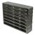Stainless Steel Freezer Racks with Drawers, 4 x 7 Configuration, 28 Box Capacity, for 2