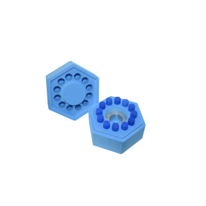 FreezeCell™ Hexagon Shape, Holds 12 vials or tubes
