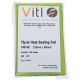 Vitl 70um Heat Sealing Foil - color code RED - 100 sheets