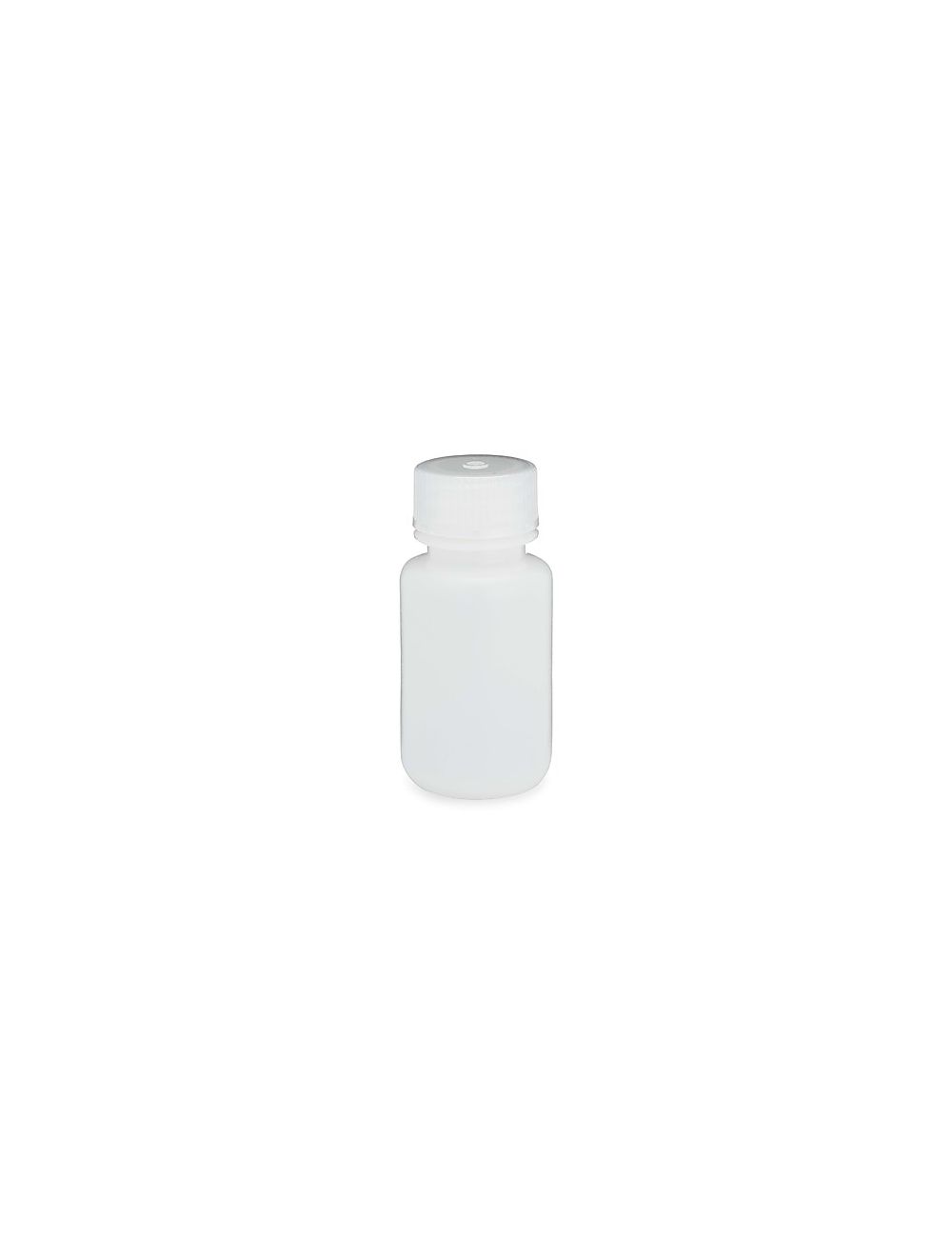 HDPE Plastic Bottles with white Caps Lot of 12 2 oz 60 ml 